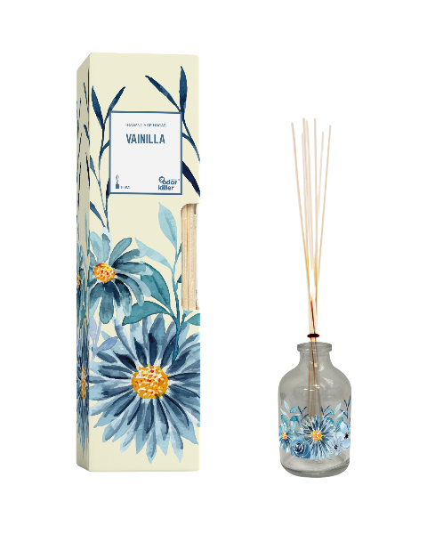 Mikado "VANILLE" parfum d'ambiance - Odor Killer 12 unités a 1,59€/unité