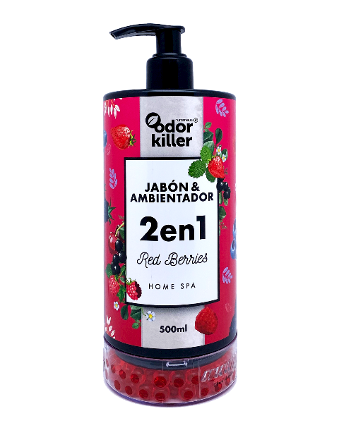 Savon + Parfum ambiance "FRUITS ROUGES" - Ok Parfums