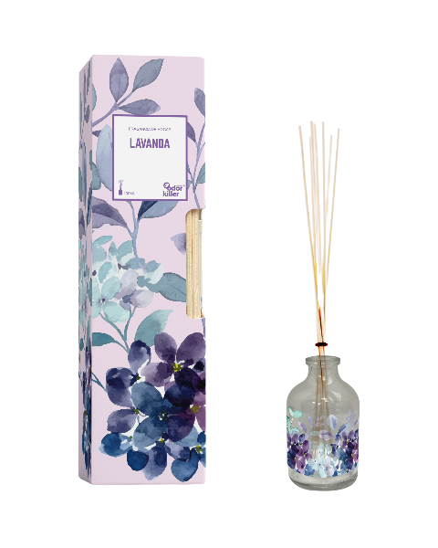 Mikado "LAVANDE" parfum d'ambiance - Odor Killer 12 unités a 1,59€/unité