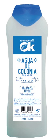 EAU DE COLONE "FAMILIAIRE FRESH" 750 ML - OK PARFUMS