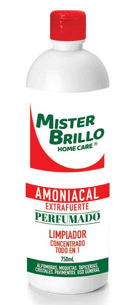 PACK DE 12 AMONIACAL "EXTRAFORT" PARFUMÉ - MISTER BRILLO