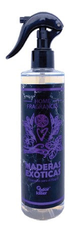Spray "BOIS EXOTIQUES" parfum ambiance 300 ml - Odor Killer 12 unités a 1,66€/unité
