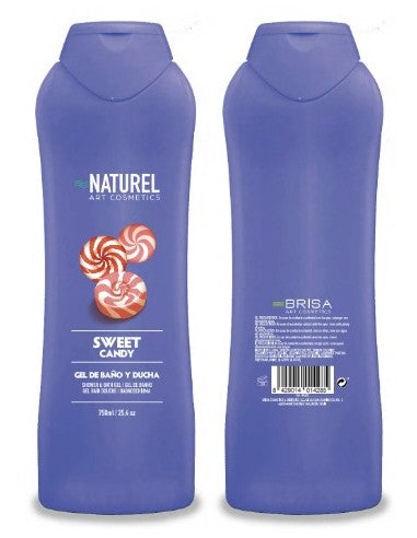 Pack de 12 Gel de douche "SWEET CANDI"  - Bubble Care - a 1,03€/unité