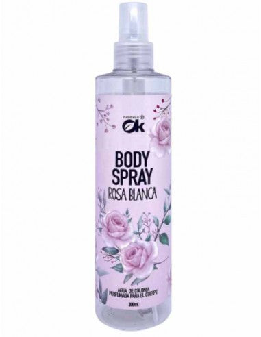 BODYSPLASH "ROSE BLANCHE" 300ML - OK PARFUMS a 1,68€ unité - Pack de 12