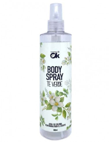 BODYSPLASH "THÉ VERT" 300ML - OK PARFUMS a 1,68€ unité - Pack de 12